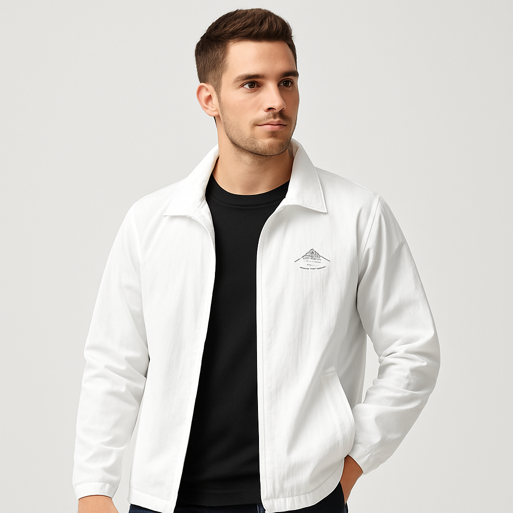 Ethan Herrenjacke – Leichter Freizeitmantel mit Reißverschluss