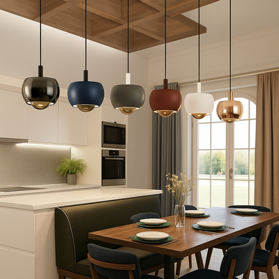 HaloForm – Minimalistische Pendelleuchte mit LED-Licht und elegantem kreisförmigem Design