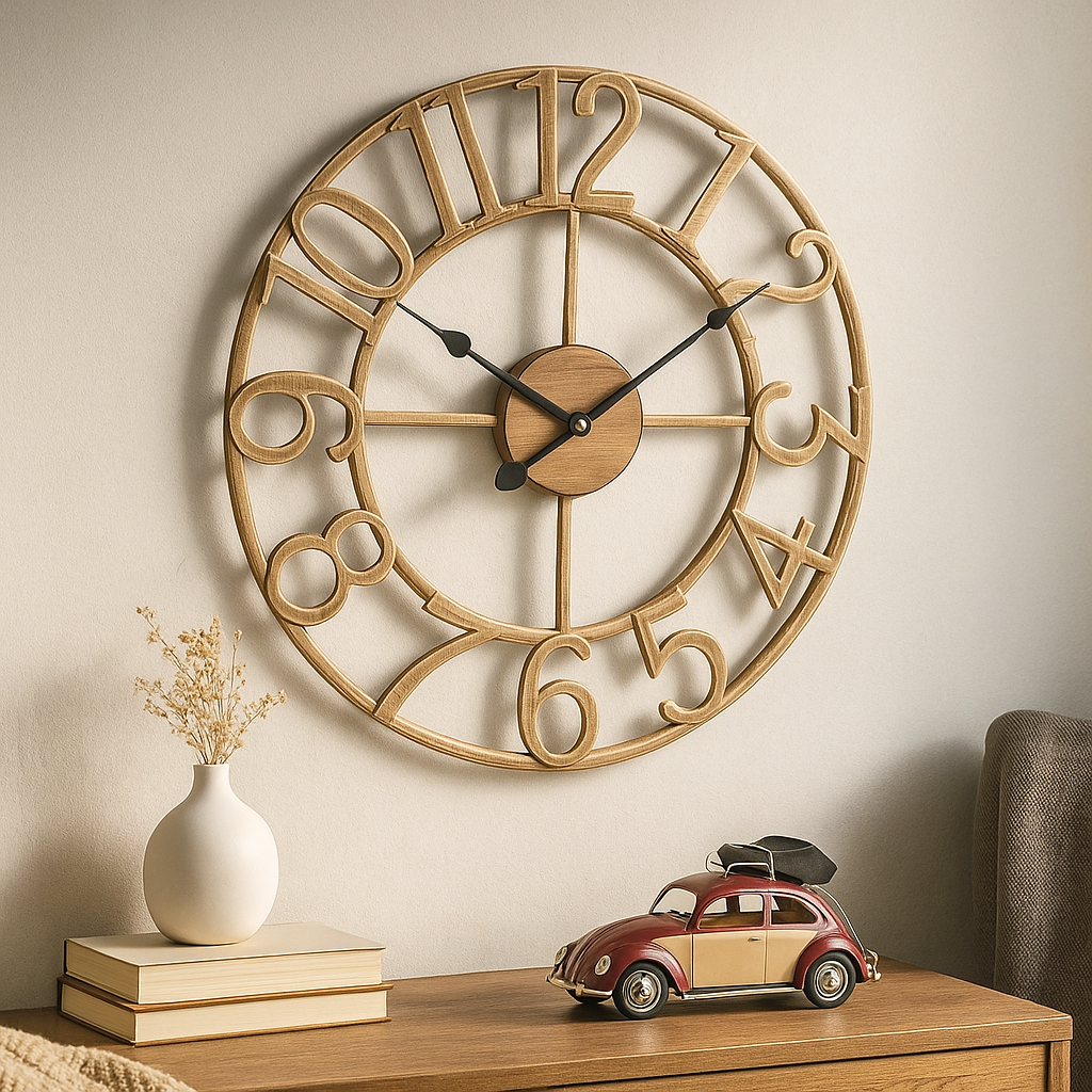 TimeVista – Stilvoller Retro-Digital-Wecker mit großem, gut ablesbarem Display