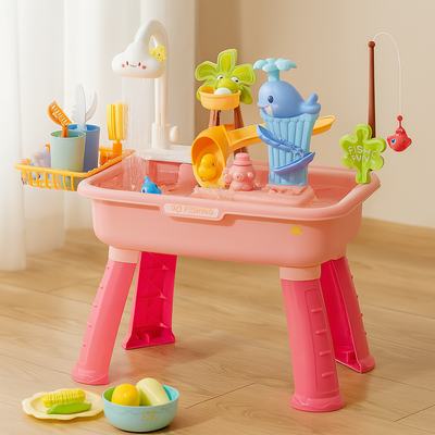 Splash ‘n Fish - Lustiges Wasser-Spiel für Kinder mit Meersalzfischfang