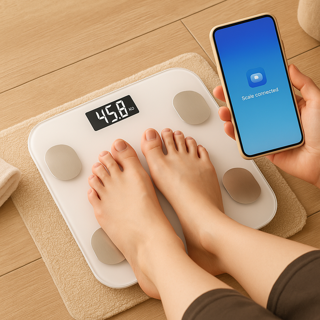 SmartBody Digitaler Körperzusammensetzungswaage mit mobiler App-Verbindung