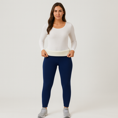 Selora | Kuschelige Thermo-Leggings mit Sherpa-Futter für Damen