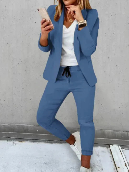 Ludovica – schicker zeitloser damenblazer und hosenanzug