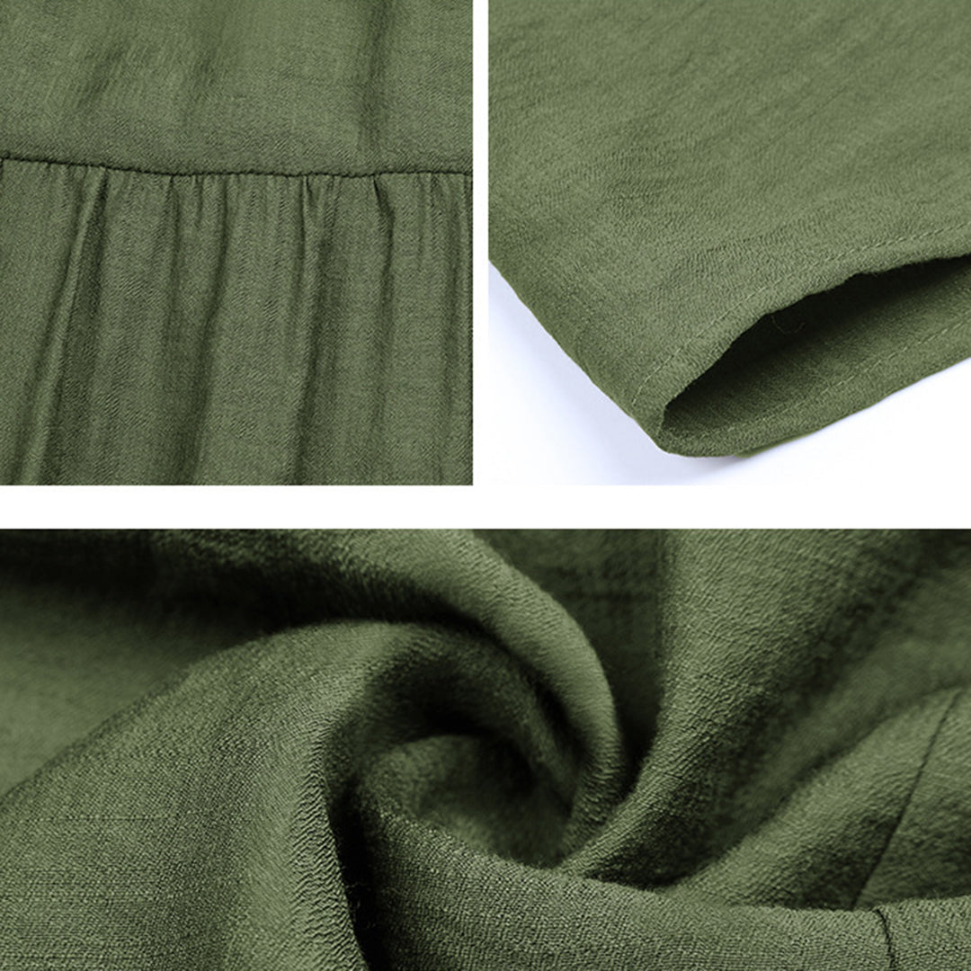 Fröhliches Sommerkleid mit lockerer Passform – Elin