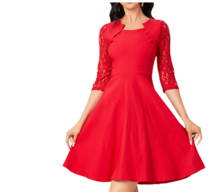 Cyrilla - Klassisches Damen Kleid