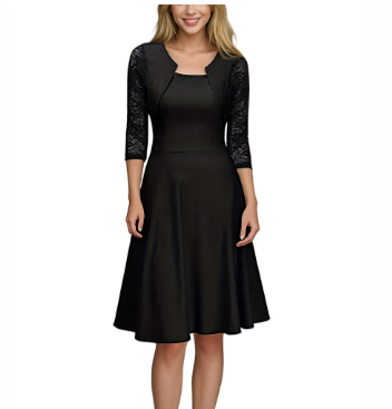 Cyrilla - Klassisches Damen Kleid