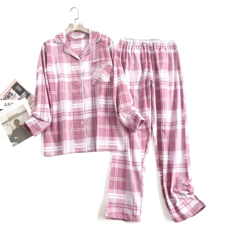 Roxana - Bequemes Damen Pyjama-Set mit lebendigen Mustern