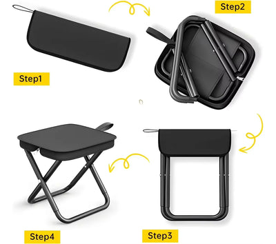 FaltSitz™ Kompakte Outdoor-Sitzgelegenheit