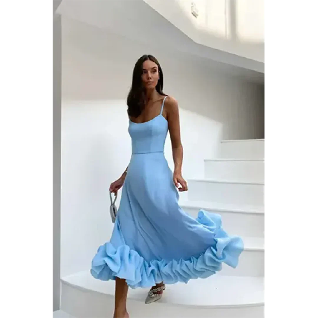 Dahlia - Damen Ärmelloses Partykleid