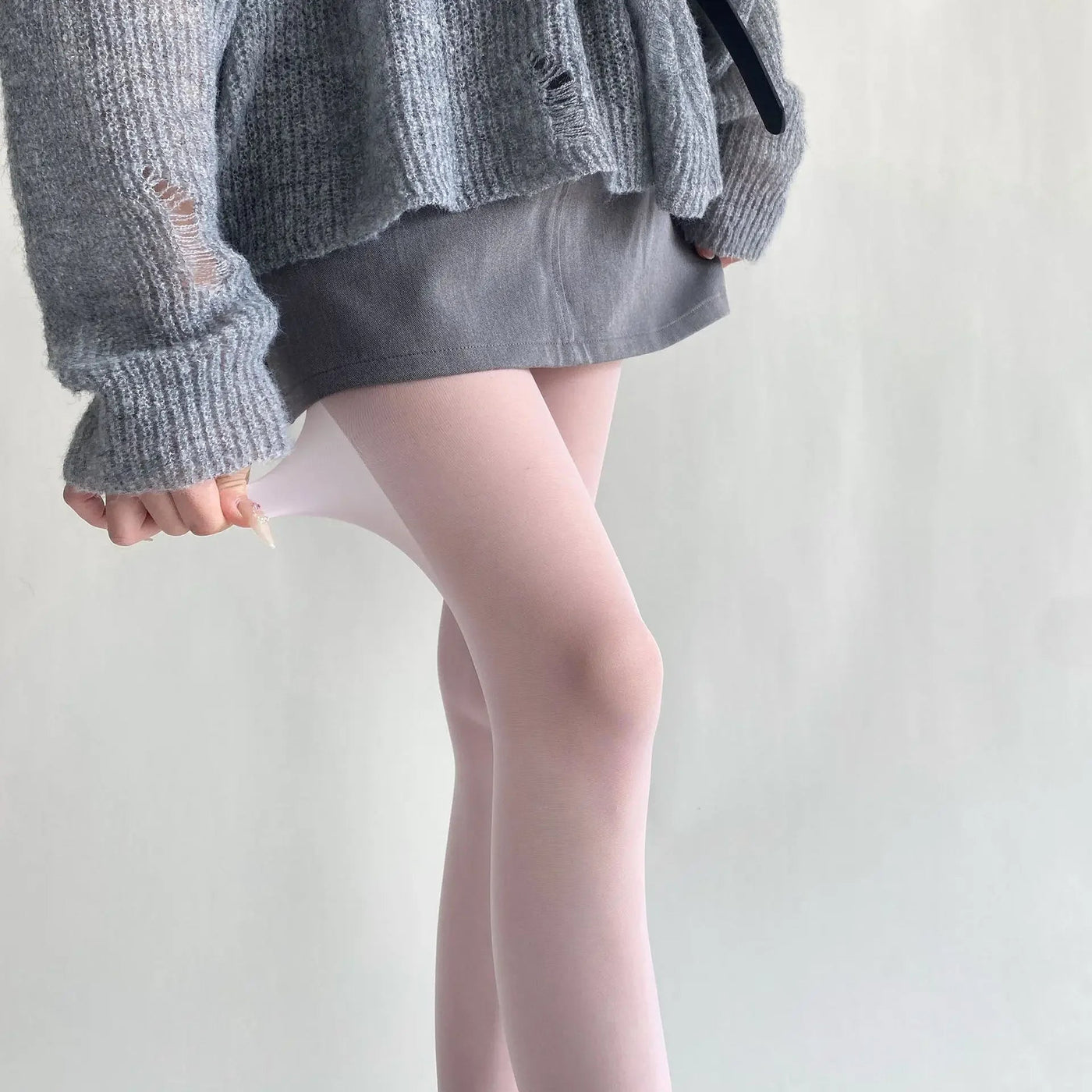 Damen Strumpfhose Elastisch Schlanke Passform für Elegante Silhouette