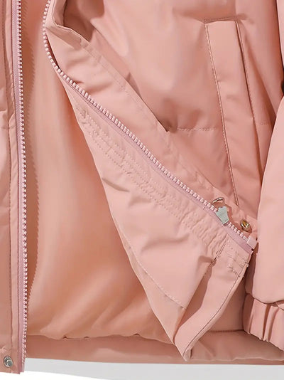 Damen-Winterjacke mit Kapuze – Wasserabweisend, hohe Wärmeisolierung, praktische Taschen