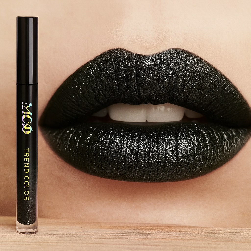 DarkGlam Lipgloss – Schwarzer Glanz-Lipgloss, langanhaltend & nicht klebrig