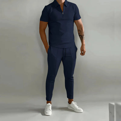Thornton - Elegantes Set mit Polohemd und Hose für Herren
