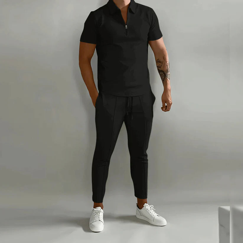 Thornton - Elegantes Set mit Polohemd und Hose für Herren