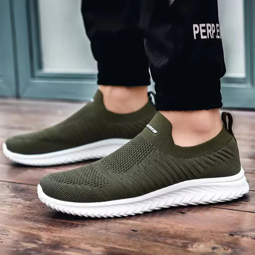Frederick - Atmungsaktive und Unterstützende Orthopädische Slip-On Schuhe für Herren