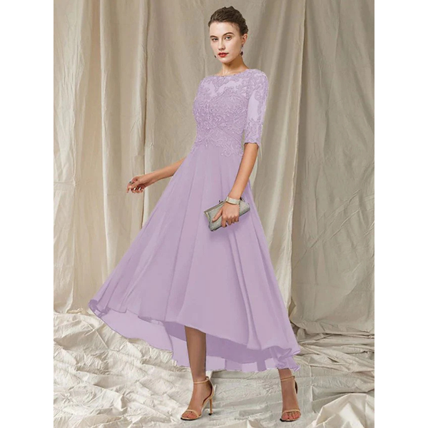 Dina - Elegantes Kleid Mit 3/4 Ärmeln Für Damen