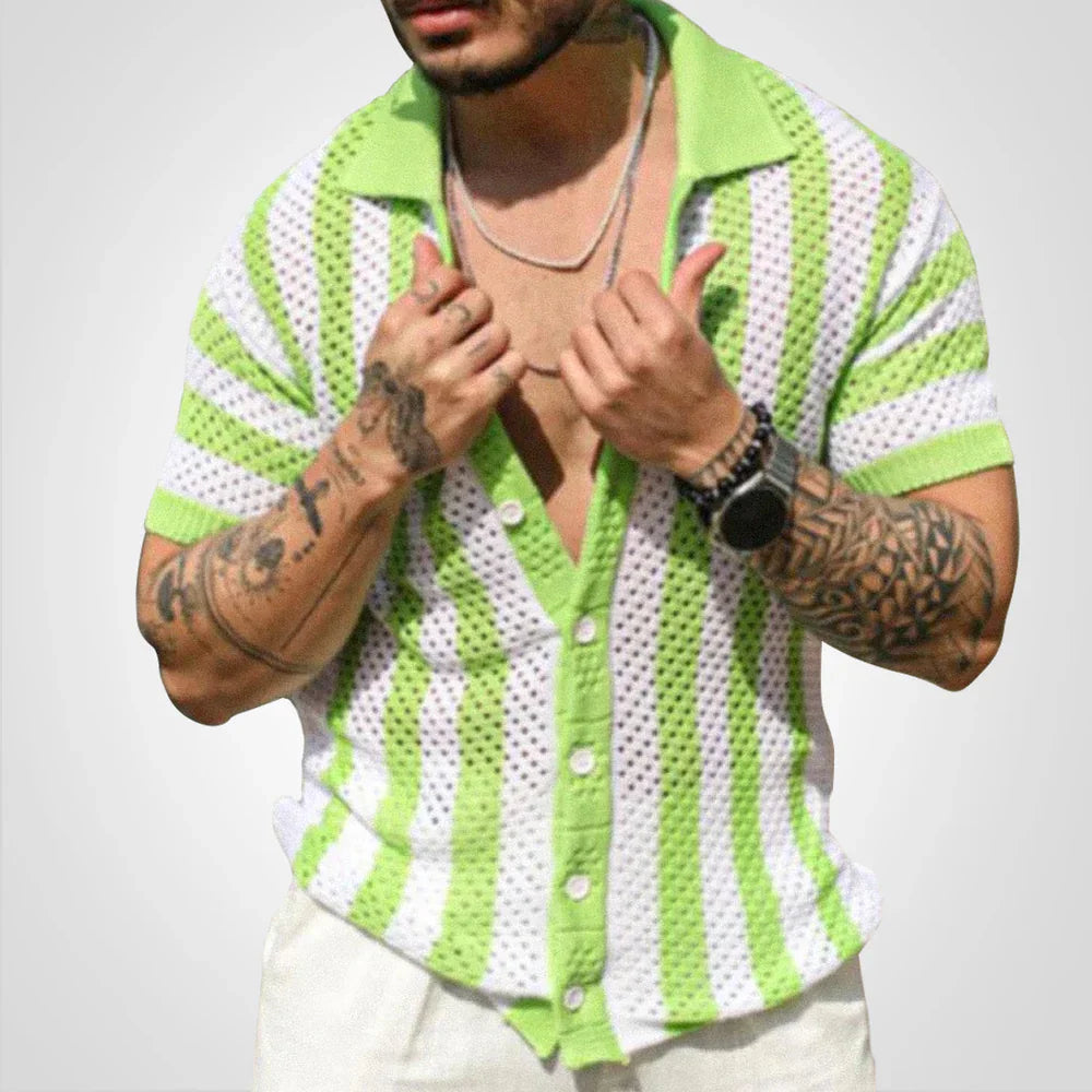 Elliot - Kurzärmelige Button Up Hemden