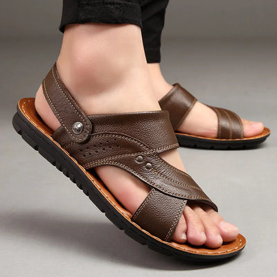 Eiden - Bequeme Herren Leder Sandalen für entspannte Tage