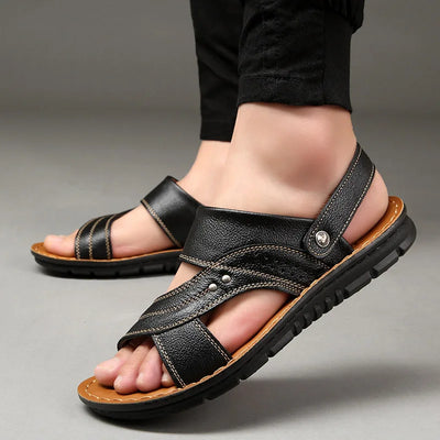 Eiden - Bequeme Herren Leder Sandalen für entspannte Tage