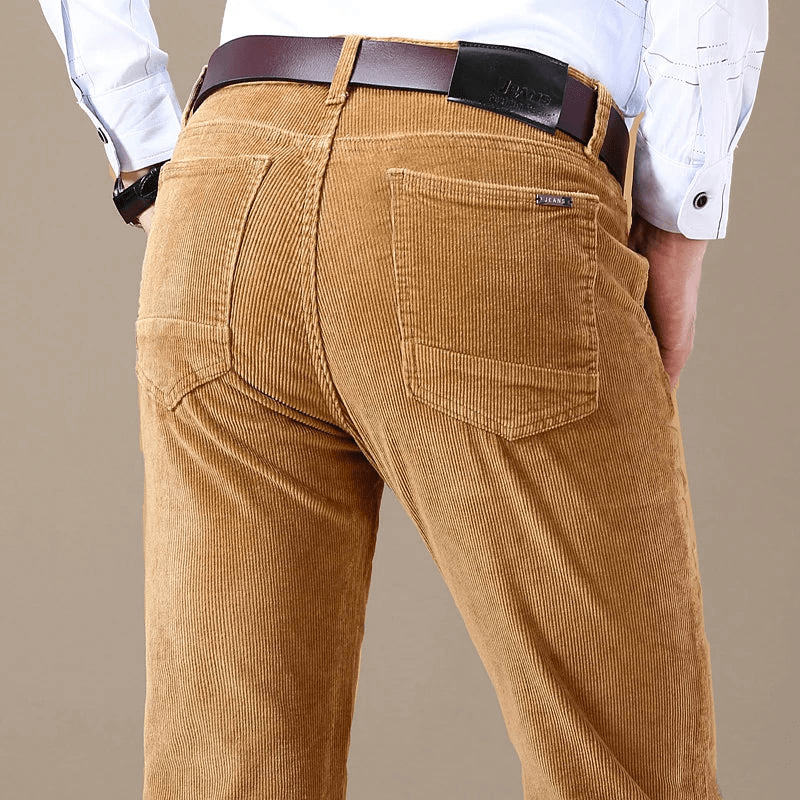 Bequeme Hosen für Herren - Elastische Corduroy Hose