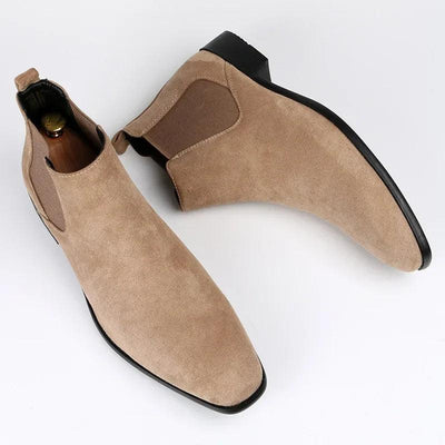 Elegante Chelsea Boots Beige für Stilbewusste