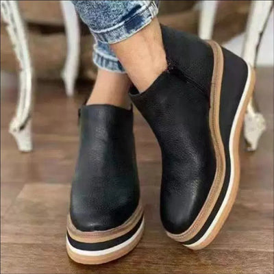 Elegante Plateau-Stiefeletten für jeden Anlass