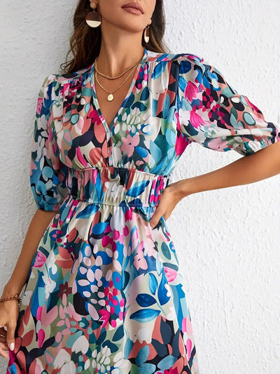 Elenora - Elegantes und Bequemes Sommerkleid