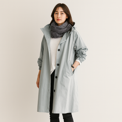 Ella | Zeitloser, wasserdichter Trenchcoat