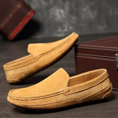 Emil – Elegante Herren Loafer Aus Echt Wildleder Edle Qualität