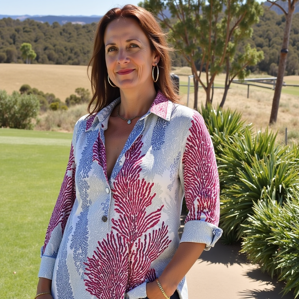 Fay - Langarmshirt Mit Blumendruck Für Damen