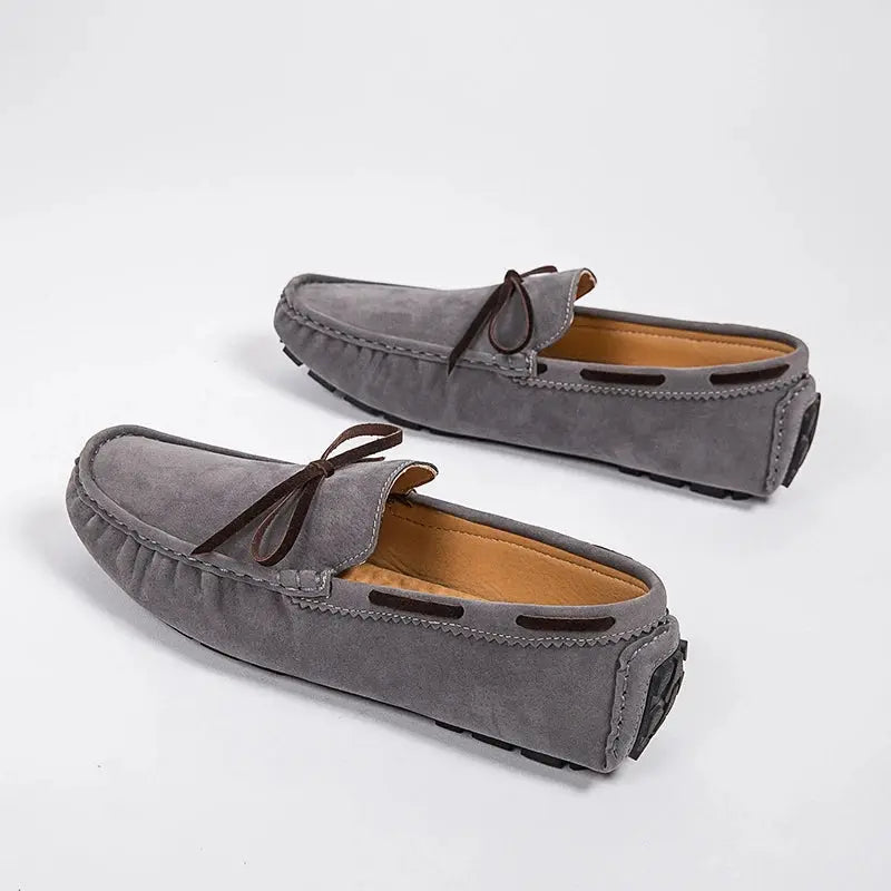 Franz – Herren Schnürloafer Premium-Leder Stilvoll Und Bequem