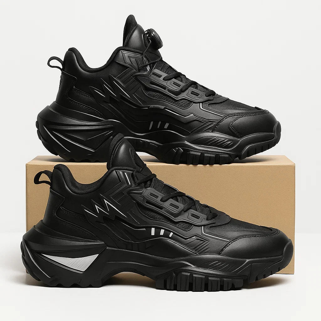 G3 Schwarze Chunky Sneakers