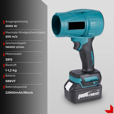 LuftKraft™ Hochdruck Präzisions Reinigung