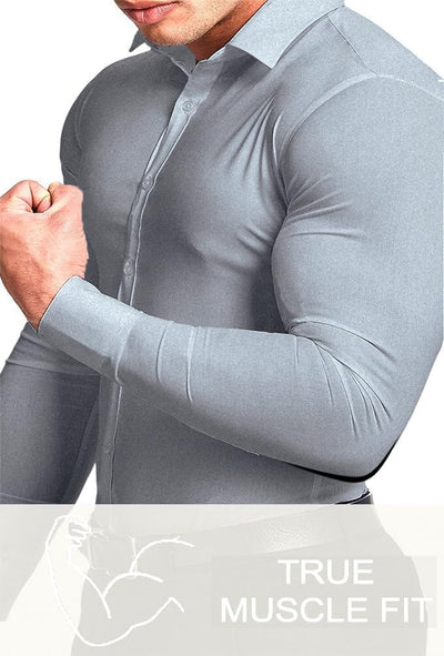 Gideon - Slim-Fit Herrenhemd für Frühling 2025