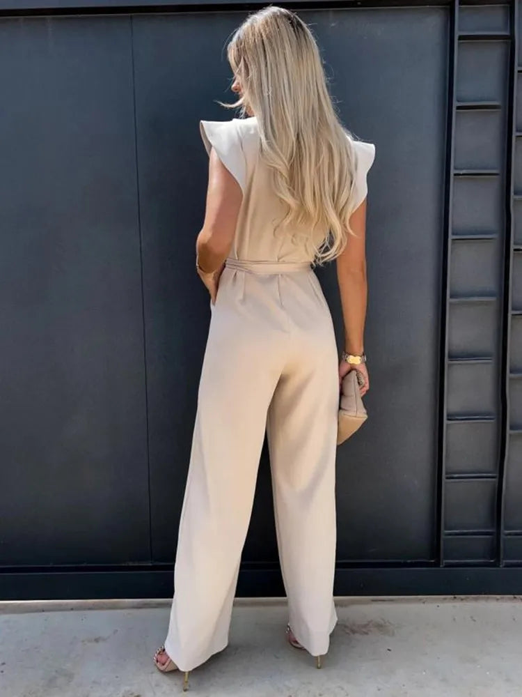 Gwyneth- Jumpsuit mit Rüschen