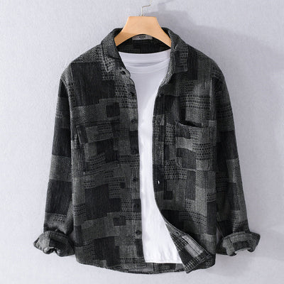 Leichte Button Up Jacke für Herren