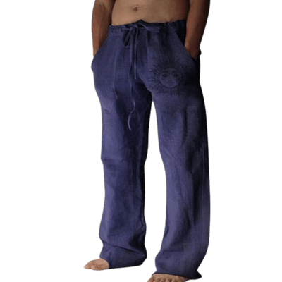 Leichte & bequeme Herren Sommerhose aus Leinen – Nilo