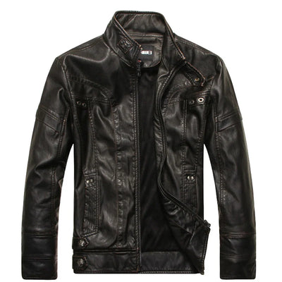 Duke™ Bikerjacke aus Leder