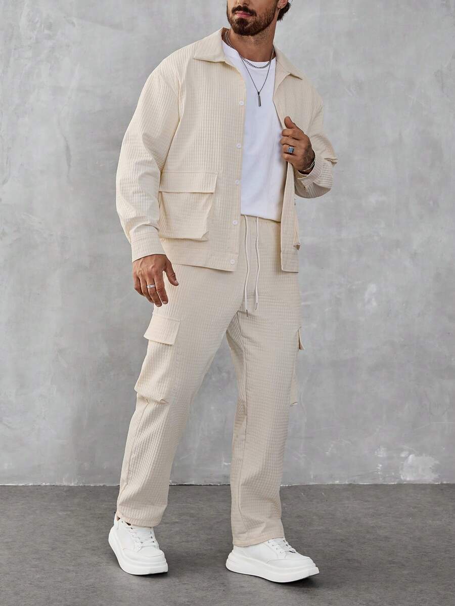 Hanno – Herren Set Mit Jacke Und Hose Einfarbig