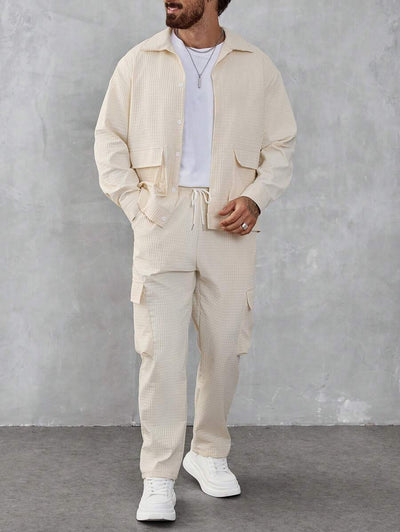 Hanno – Herren Set Mit Jacke Und Hose Einfarbig