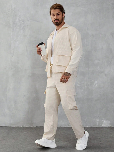 Hanno – Herren Set Mit Jacke Und Hose Einfarbig