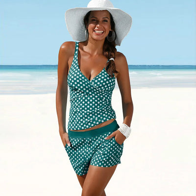 Tankini-Set mit Punkteprint – Mireille