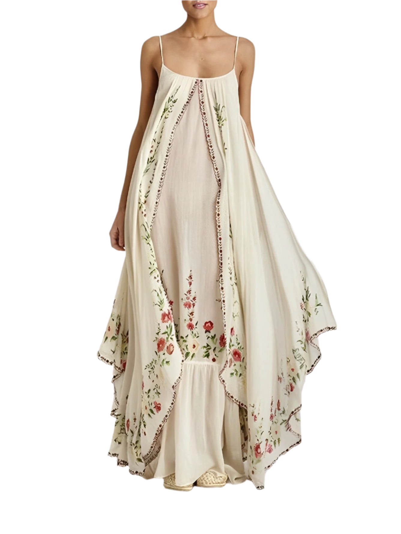 Lara - Maxikleid mit schmalen Trägern