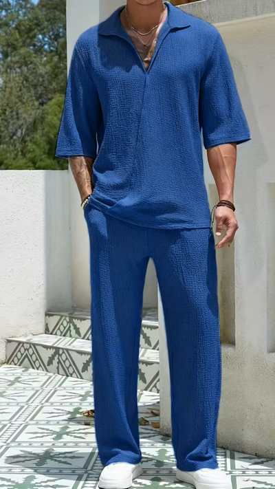 Herald – Lässiges Zweiteiler-Set mit Struktur und Komfort