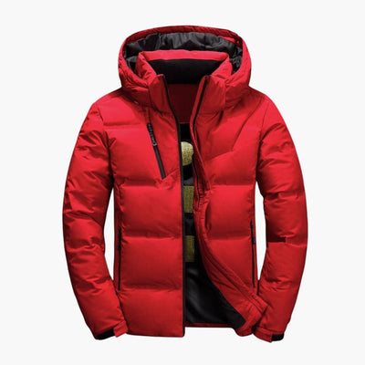 Herren Winterjacke mit Reißverschluss