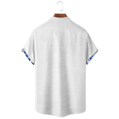 Herren Atmungsaktives Kurzarm Hemd | Sommer Stilvoller Komfort