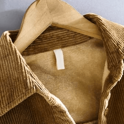 Herren Overshirt Corduroy Trendy und Bequem