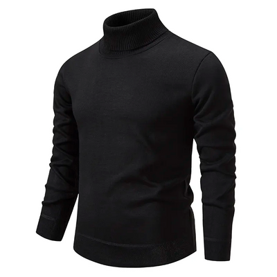 Herren-Rollkragenpullover – klassisches Design