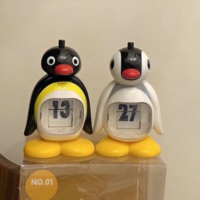 PenguinTidy - Manuelles Flipspielzeug mit süßem Pinguin-Design