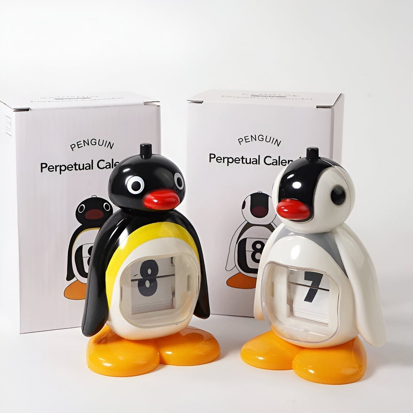 PenguinTidy - Manuelles Flipspielzeug mit süßem Pinguin-Design